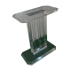 Sculptural base for acrylic glass table, Italy, 2000s