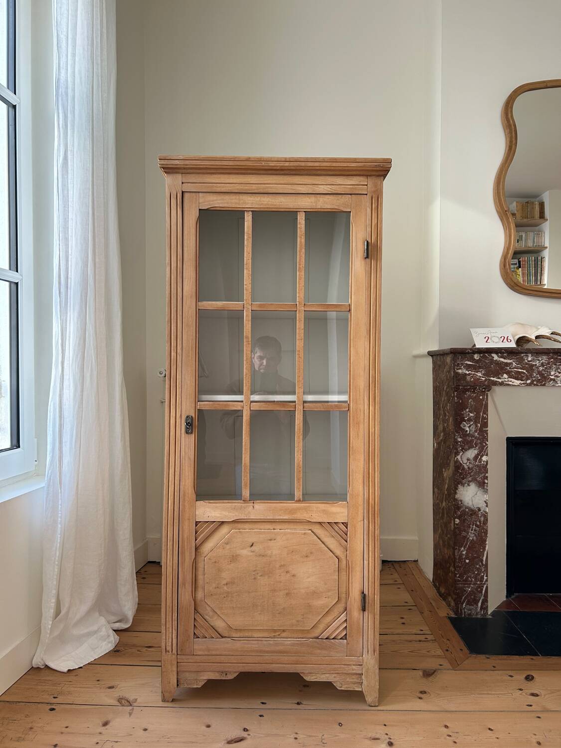 Art Deco Glass Cabinet (renovated)