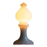 Vintage Czechoslovak Bishop Glass Lamp by Ivan Jakeš, 1970s