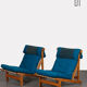 Pair of armchairs by Bernt Petersen for Worts Mobelsnedkeri, 1960