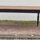 Louis Philippe style oval patinated bistro farm table - 1m90
