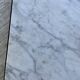 50s coffee table in metal and marble