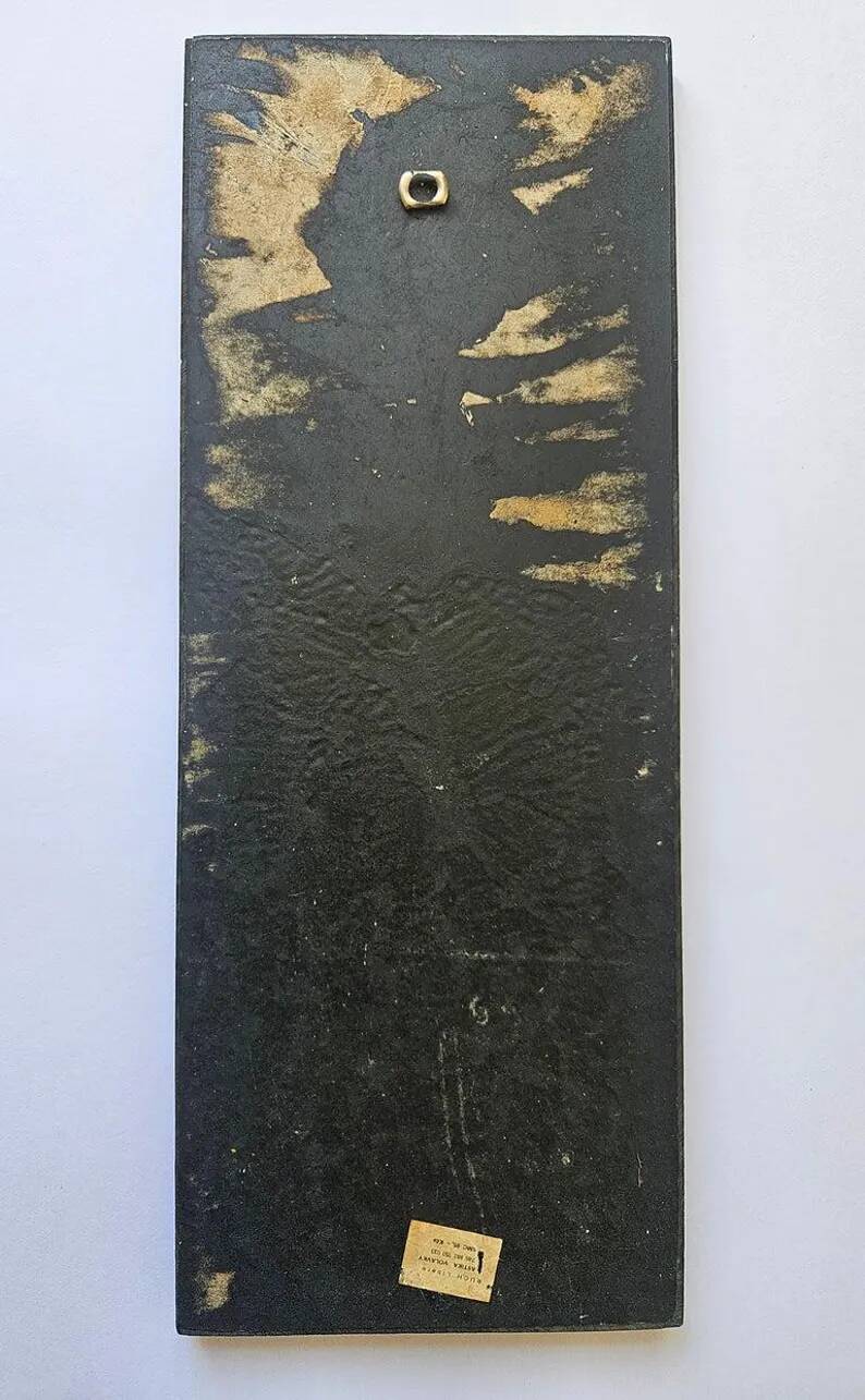 Rare Wall Wood Relief Sculpture of Herons, 1960s