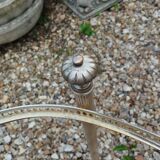 Old vintage rolling serving table