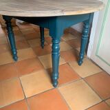 Louis Philippe style round table revamped