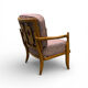 "José" armchair in solid oak by Guillerme & Chambron for Votre Ma