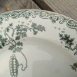 4 plates Terre de Fer Saint Amand Modern Style