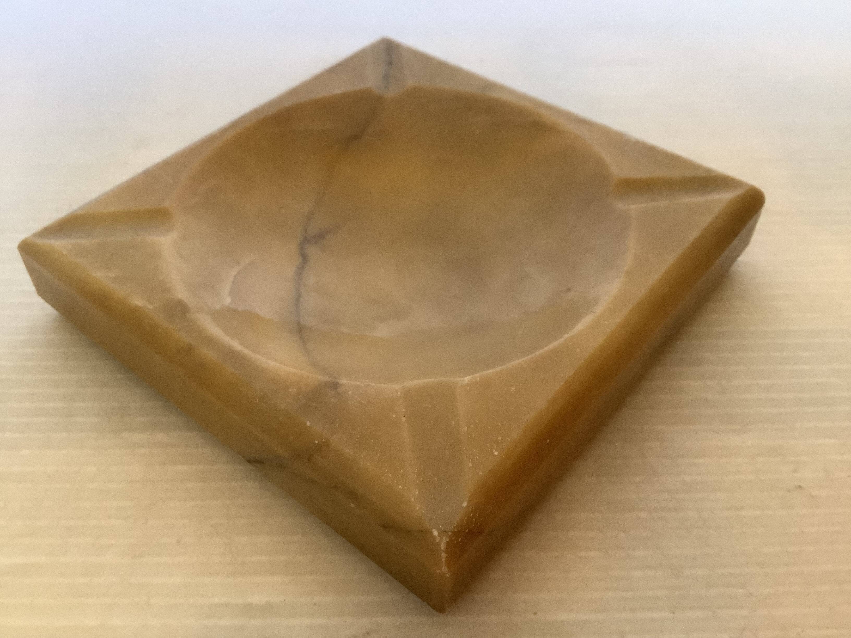 Ashtray bowl alabaster