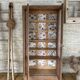 Showcase, Art Deco style bookshelf restored