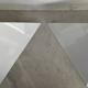 Paire d'appliques vintage géométriques, métal laquées blanc, Europhane France 1970