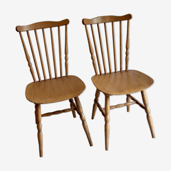 Chaises bistrot Baumann années 60/70