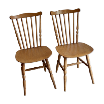 Chaises bistrot Baumann années 60/70