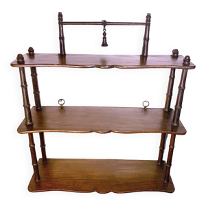 mini étagère faux bambou