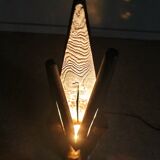 Sculptural Solid Wood Floor Lamp Post-Modern Light STRATA by Flowlight UK