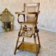 Vintage children's high chair