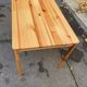 Scandinavian solid wood kitchen dining table for 4 people