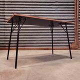 Black formica living room table 1970