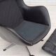 1970s, vintage danish swivel leather armchair, egg form, original condition