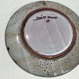 Flat plate Vallauris fish hand decor G