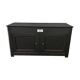Black patina low sideboard