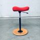 Scandinavian Ergonomic Design Writing Desk and Stool from Stokke, 1980s, Set of 3