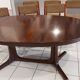Oral extendable table from the Maison Baumann vintage 1970s
