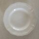 Set of 8 Sarreguemines ivory plates