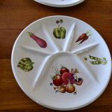 1960s Porcelain Fondue Plates from Berry