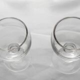 Verres à liqueur ancien. Lot de 2 pièces
