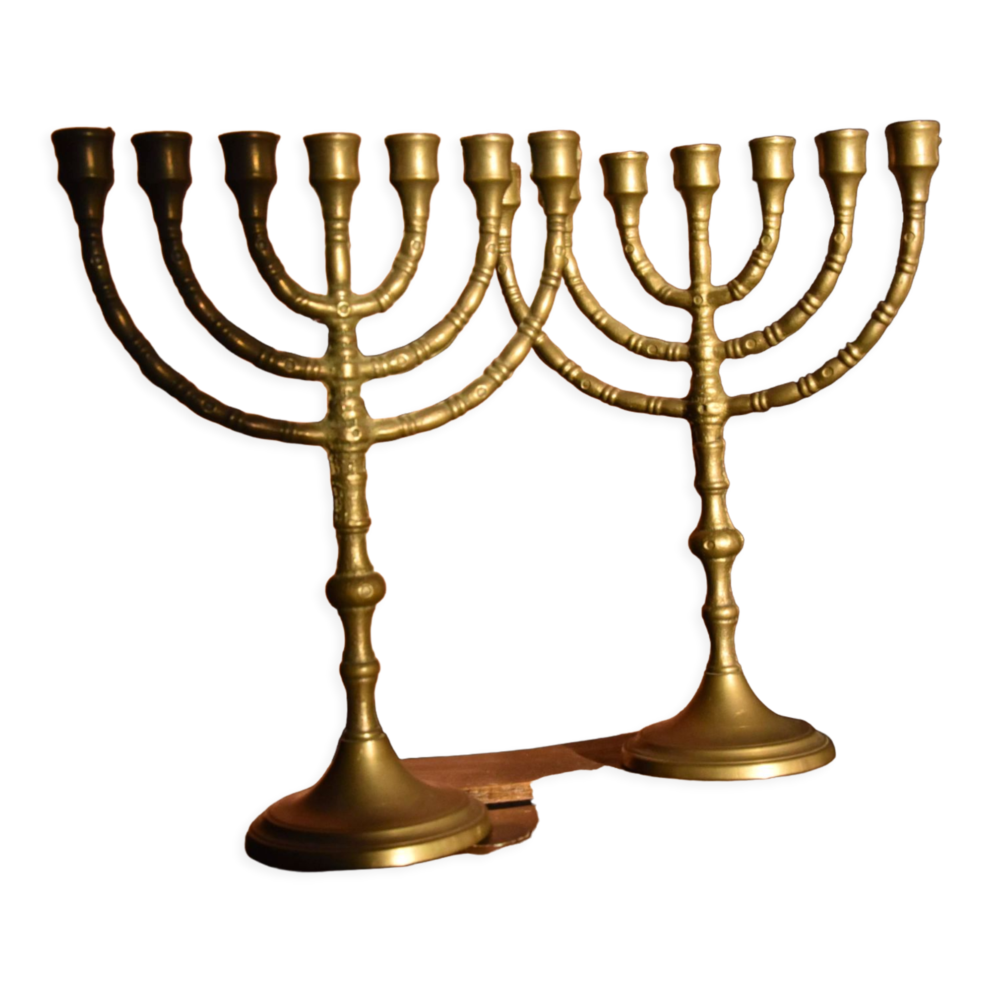 Paire de Menorah
