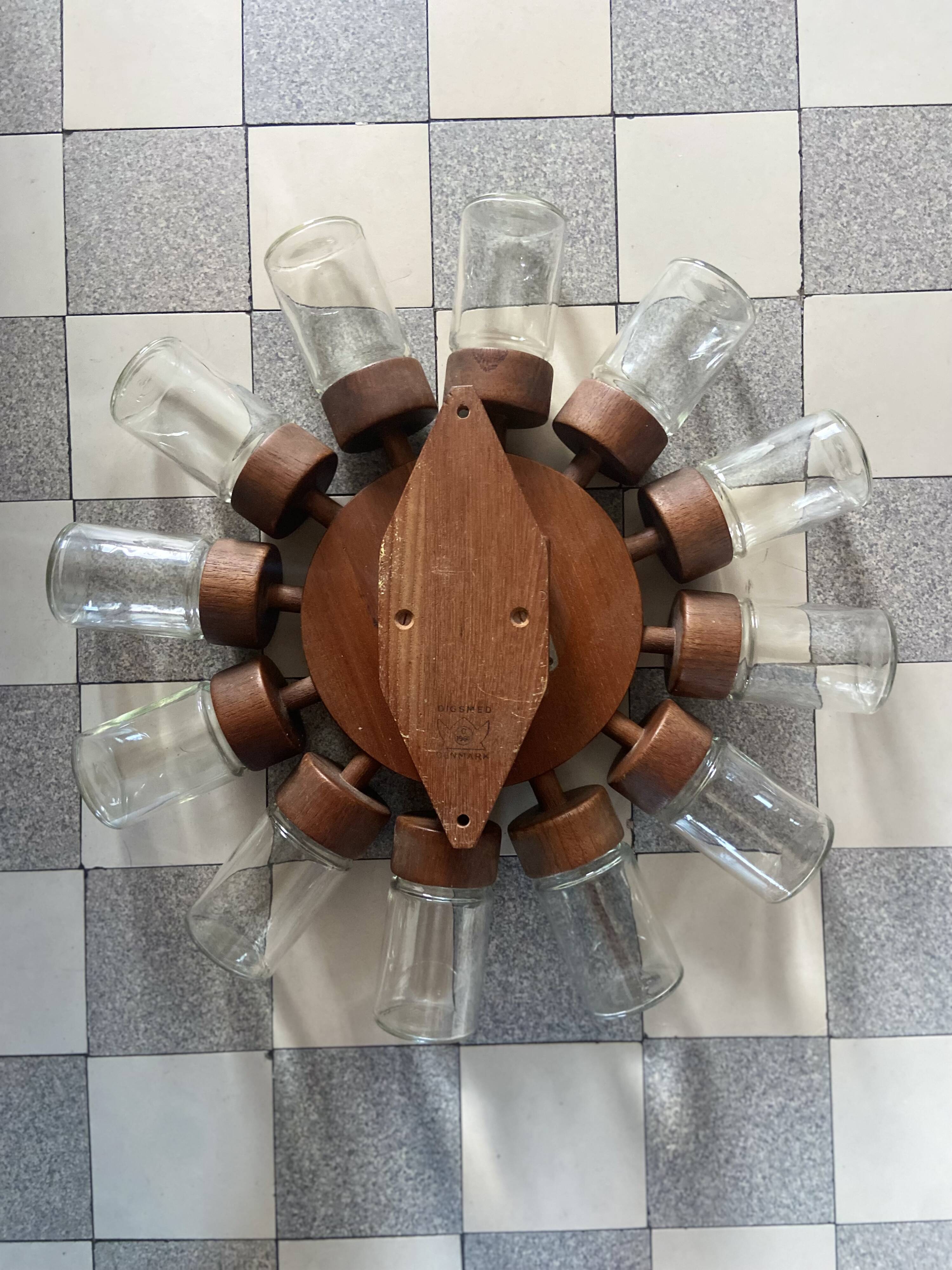 Vintage spice rack – 60s Scandinavian design
