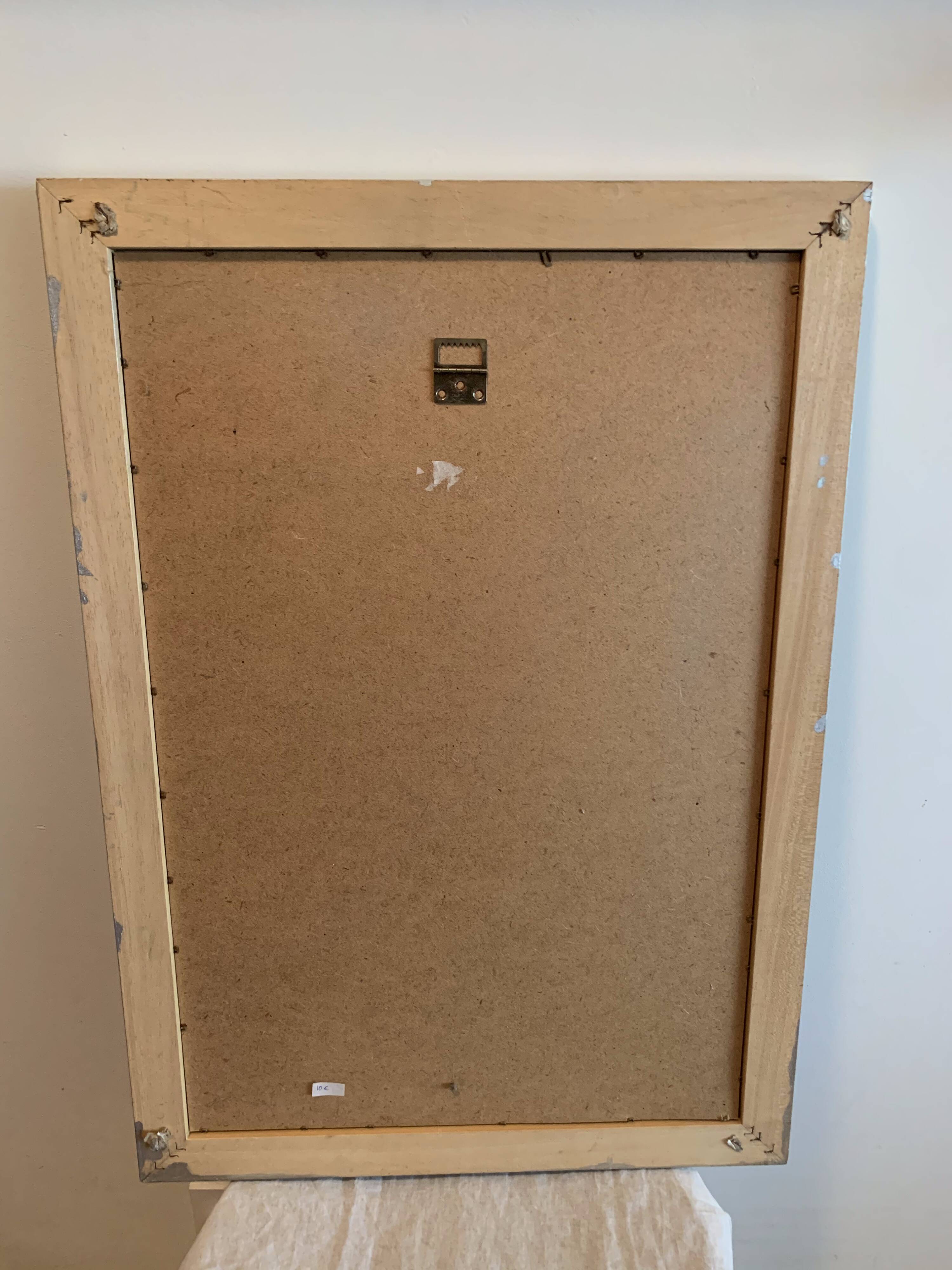 Classic silver mirror 49x69cm