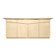 White lacquered buffet Eric Maville