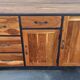 Buffet en bois et métal