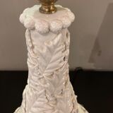 Ceramic lamp base Manises ceramic blanch