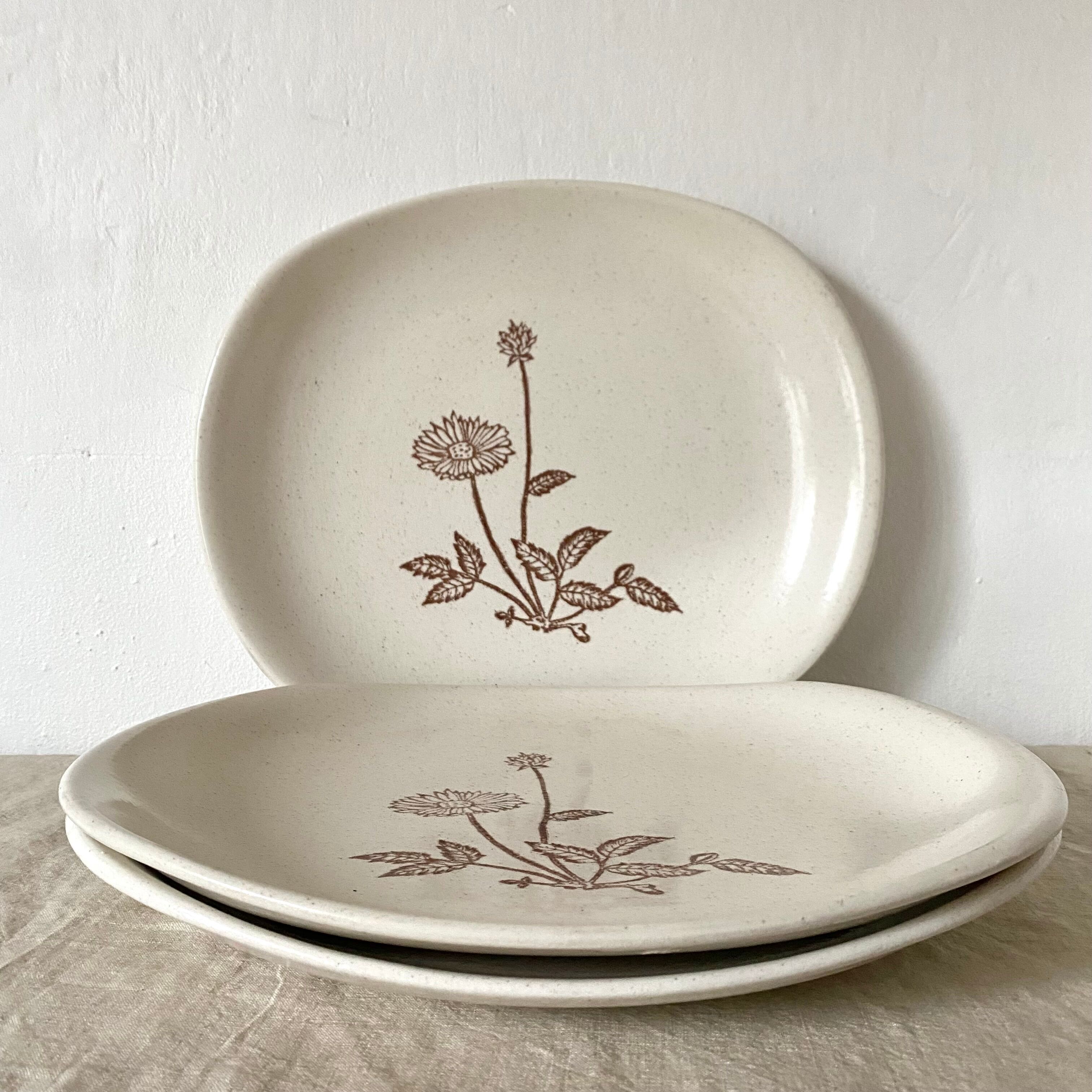 70s stoneware dishes
