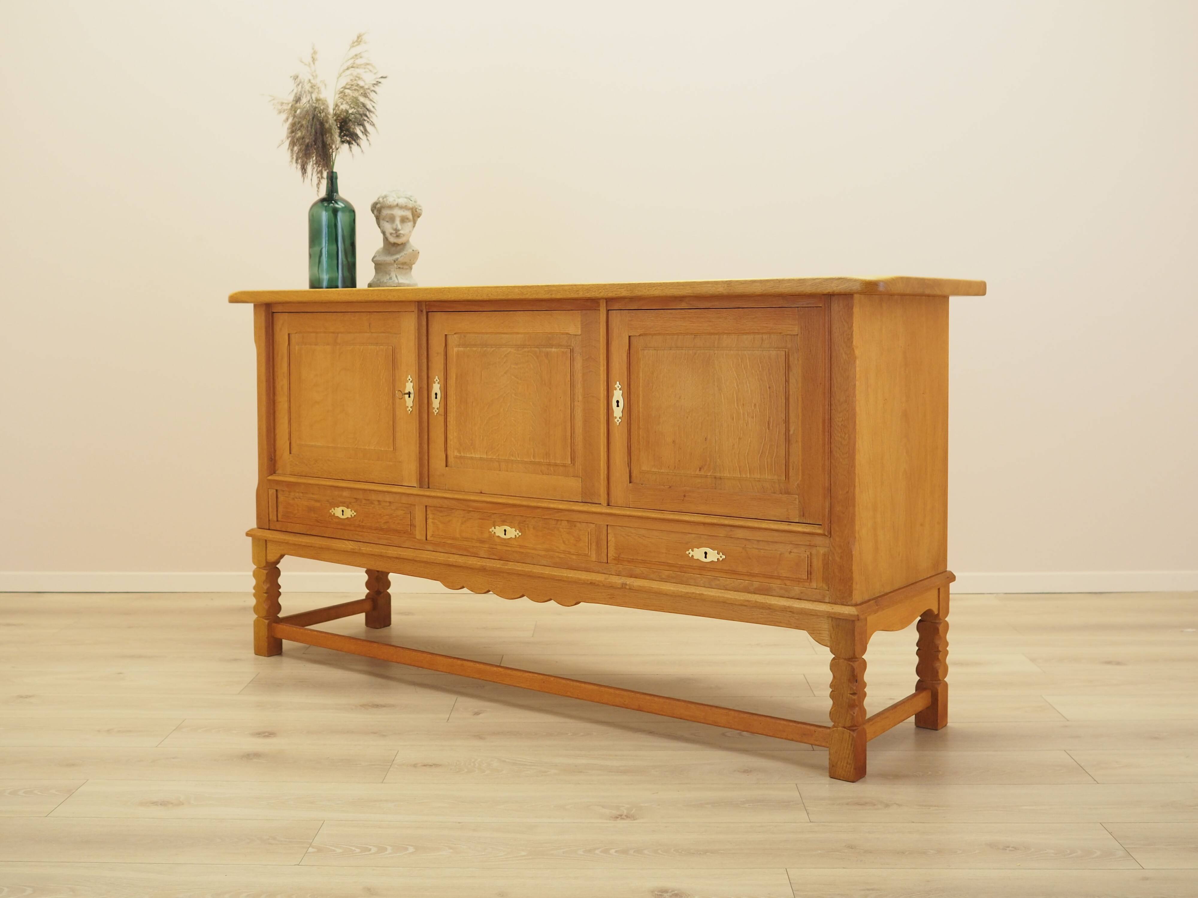Oak sideboard Henning Kjærnulf, Denmark, 1960s