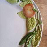 Plat de service barbotine