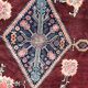 Large carpet old sinkiang done hand 268 x 360 cm