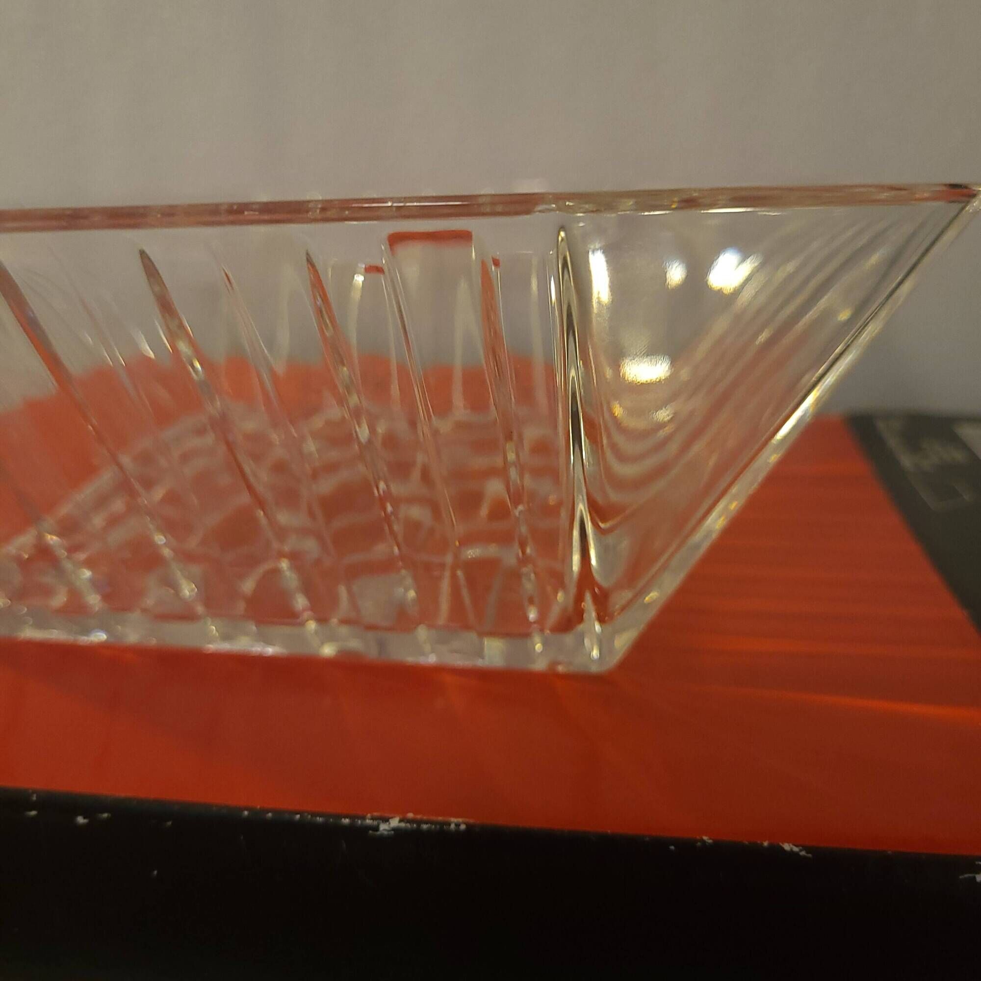 Salad bowl, crystal bowl by Paloma Picasso for Villeroy and Boch.