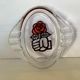 Empty pocket ashtray the fist and the rose of Marc Bonnet