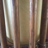 Luminaire bois et peau