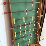 Vintage wooden folding foosball table