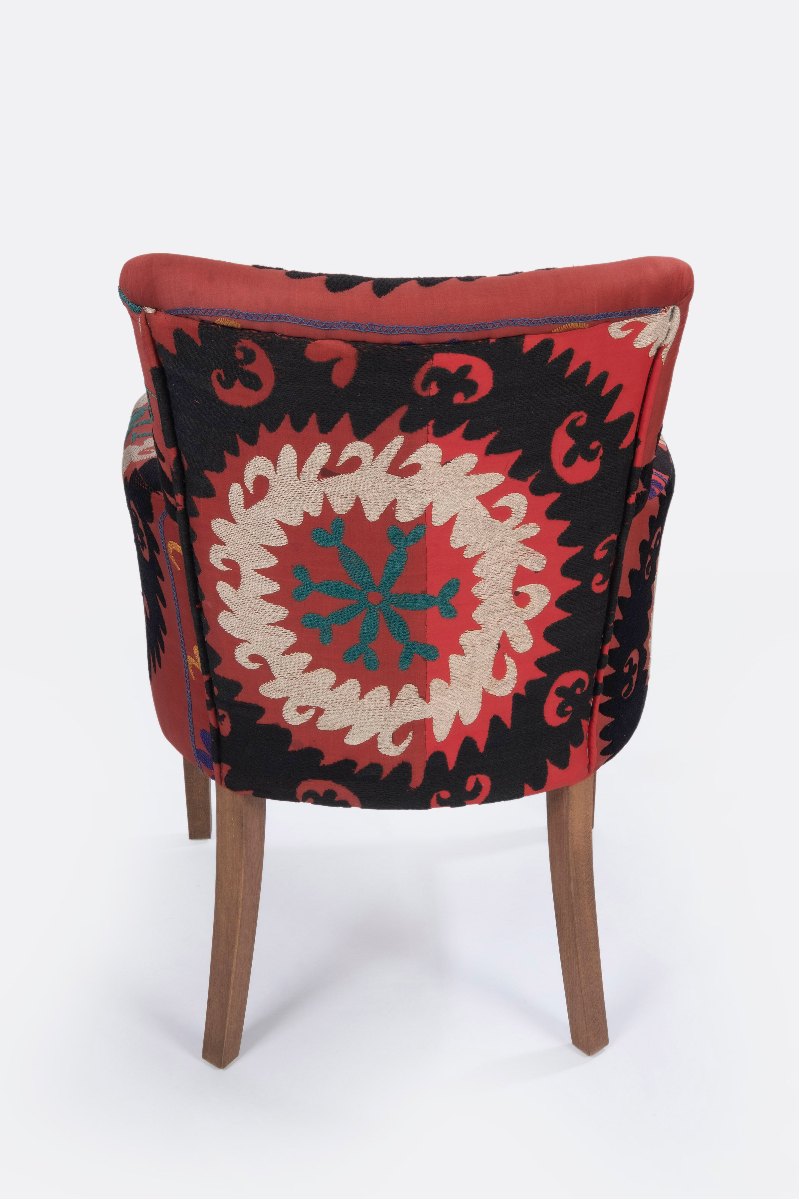 Unique Suzani Armchair Ethnic Bergere
