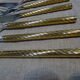 Housewife in silver and gold metal 104 cutlery