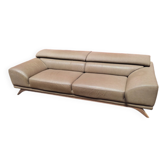 Canape Roche Bobois chocolat  Azur 3 places