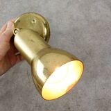 Mid-Century Italian Brass Wall Reflector Lamp, 1960s