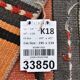 5x8 Kilim Striped Multicolor Kilim Rug,Oushak Handmade Area Rug,134x2145 Cm