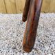 Solid wood tripod stool