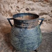 Set of antique cast iron pots (cauldrons), France, 1880–1900
